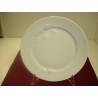 assiette plate blanche  PERRIER JOUET