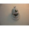 BEURRIER DECORE EN PORCELAINE