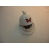 BEURRIER DECORE EN PORCELAINE