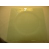 ASSIETTE EN VERRE CARREE