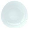 assiette creuse coupe galet blanc diam 220mm