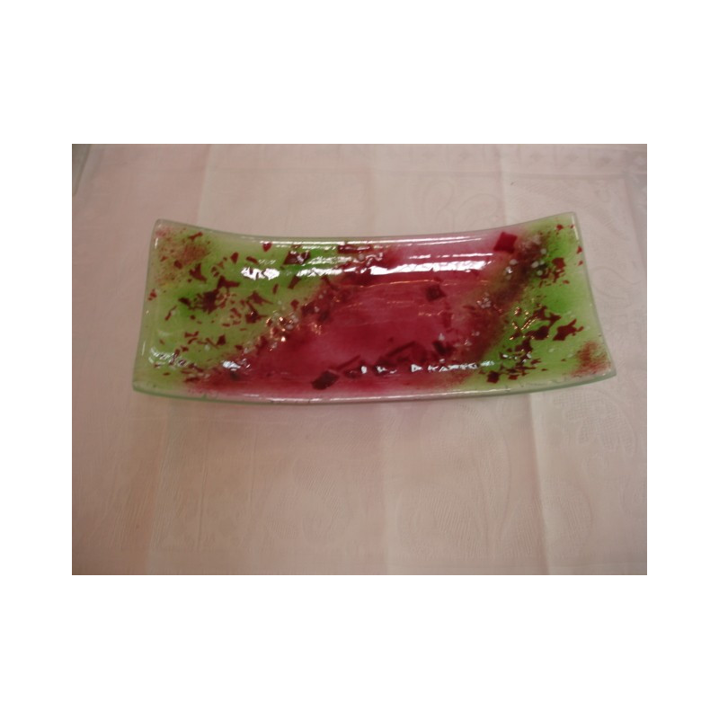 PORTE DOUCEUR EN VERRE 29X12CM
