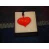 PENDENTIFS EN VERRE DE MURANO FORME COEUR