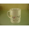 MUGG EN PORCELAINE DECORE