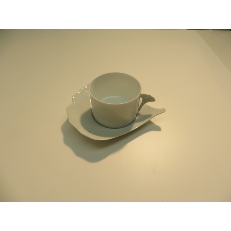 TASSE A THE ET SOUCOUPE GINKO