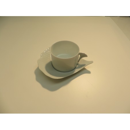 TASSE A THE ET SOUCOUPE GINKO