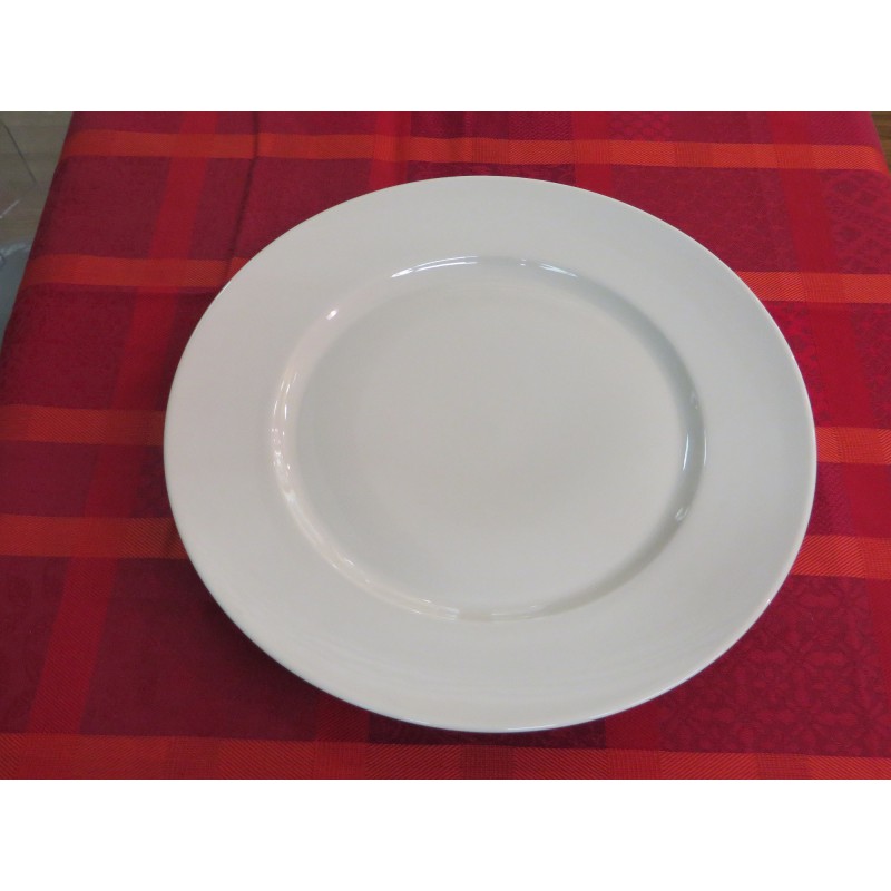 ASSIETTE DE PRESENTATION IVOIRE 30CM ASSIETTE DE PRESENTATION IVOIRE 30CM