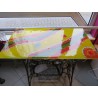 PLATEAU EN VERRE POUR TABLE 45X90