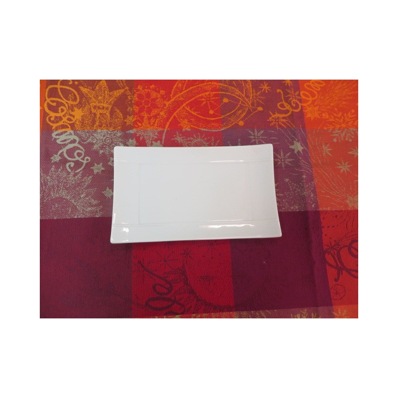 assiette rectangulaire APSARA 20X12 assiette rectangulaire APSARA 20X12