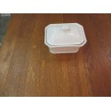 TERRINE FOIE GRAS 0.460G 14X11 EN PORCELAINE BLANCHE