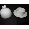 BEURRIER EN PORCELAINE INDIVIDUEL
