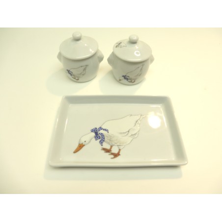 Ensemble Plateau et 2Pots d