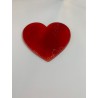 coeur en verre fusing 12CM
