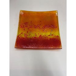 vide poche en verre 20x20 epaisseur 12mm